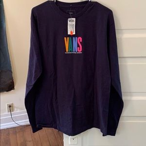 Men’s vans long sleeve t-shirt